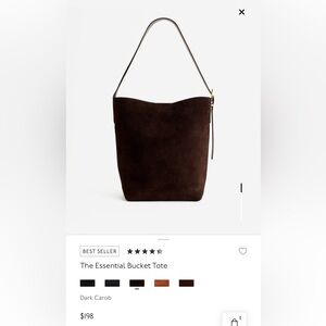 Madewell The Essential Bucket Tote